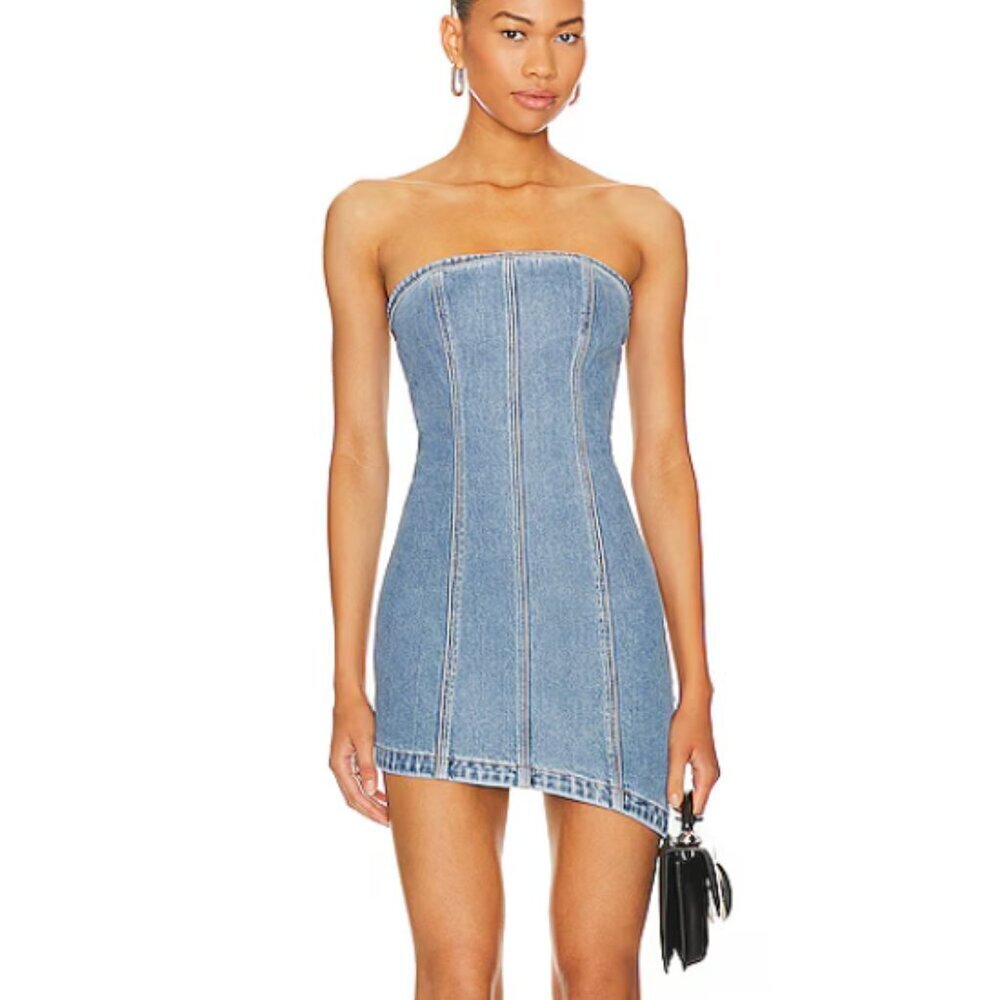 NWT Abrand Georgia Bustier Mini Dress in Georgia size XS